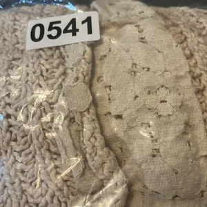 Anthropologie‎ Knitted & Knotted Fringed Circle Cardigan size medium thumbnail 6