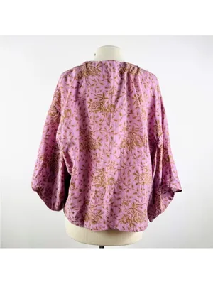 MATTA NY cotton and silk kimono jacket fits S/M NWT thumbnail 7