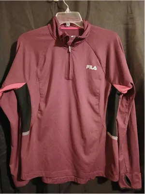 FILA Sport Running 1/4 Zip Pullover Women's Size M - INV16 b4 thumbnail 7