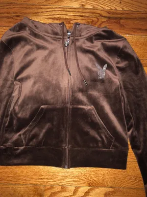 Playboy crop sweater bling  thumbnail 1
