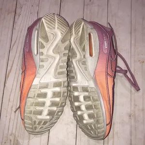 Nike air Max orange and purple ombré sneakers thumbnail 5