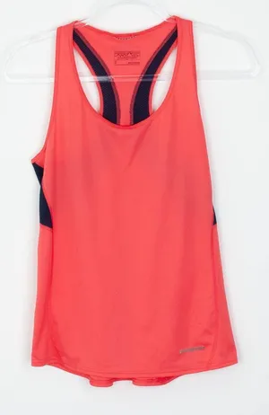 Patagonia Womens Fore‎ Runner Racerback Tank Top Size S Orange Hiking Outdoors thumbnail 1