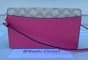 Coach Signature Anna Foldover Clutch Bag thumbnail 5