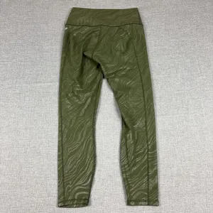 Fabletics Leggings Womens XS Green Ankle PowerHold Yoga Gym Pants Compression thumbnail 9