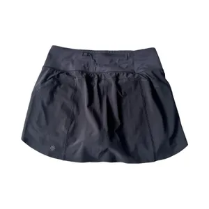 Athleta Run With It Skort Womens Small Black Athletic Running‎ Tennis Skirt S thumbnail 4