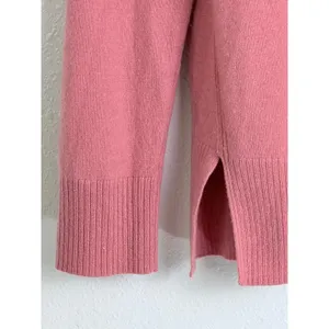 Tory Burch Pink Red Cherry Embroidered Crewneck Knit Sweater M thumbnail 3