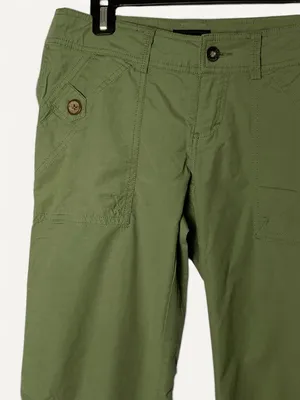 Marmot Womens Roll Tab Hiking Pants Size 6 Green Convertible Outdoor Trail thumbnail 7