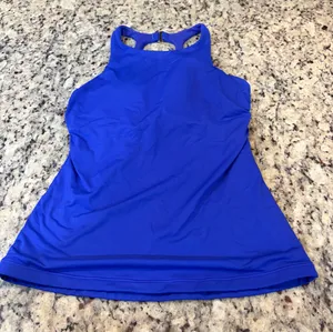 Athleta Vibrant Royal Blue Swim Top thumbnail 1