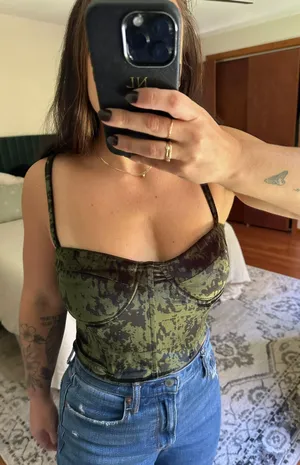 Lane 201 Corset Tank Top thumbnail 3