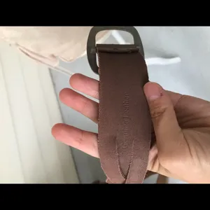 Vintage leather twisted tooled belt thumbnail 7