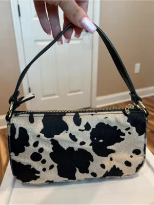 Frasier Sterling Hair-On Vegan Shoulder Bag thumbnail 3