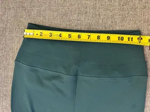 ALO Yoga Seamless Ribbed Mindful Movement Legging Midnight Green XS thumbnail 5