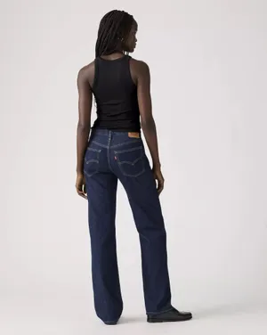 Levis low rise dark wash jeans thumbnail 2