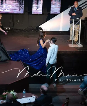 Blue Prom / Pageant Gown thumbnail 6