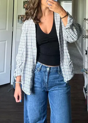Flannel Blue Size M thumbnail 1