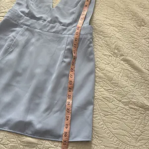 New Superdown Kaelyn Pinafore Mini Dress‎ Light Blue Size M thumbnail 14