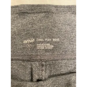 Aerie Women's Leggings Size Small Chill Play Move Gray Soft Athleisure Preppy thumbnail 4