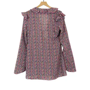Strawberry Milk Mob Chiffon Mini Cover Up Dress - Honeysuckle - Medium thumbnail 6