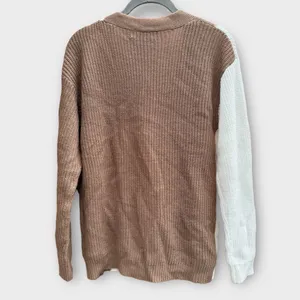 Aster Mix Match Knit Cardigan Tan Size M thumbnail 6