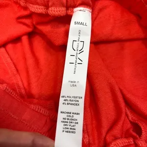 DYI Define Your‎ Inspiration Women's Athleisure Shorts Small Coral French Terry thumbnail 4