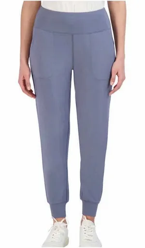 Sage Collective Soft Knit Scuba Joggers Blue Gray Pockets Size XL Lounge Pants‎ thumbnail 1