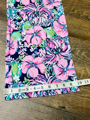 Lilly Pulitzer Georgia May Palazzo Wide Leg Pull On Pant High Tide Size Medium thumbnail 2