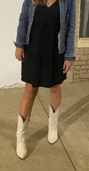 White Boots Size 8.5 thumbnail 4