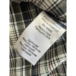 Veronica Beard Plaid Ruffle Blouse Womens 6 Butto Down thumbnail 3