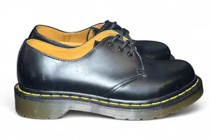 Dr. Martens 1461 Black Smooth Leather Oxford Shoes Women’s Size 7 US thumbnail 3