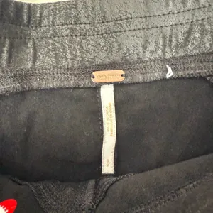 Free People Women’s Small Black Faux Suede Leggings Pants thumbnail 2