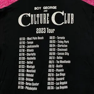 Boy George and Culture Club 2023 Tour Soul Pop Band Tee 2X thumbnail 4