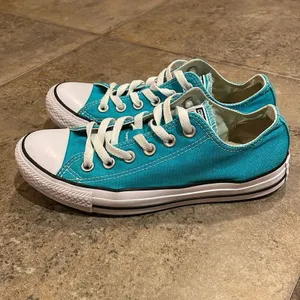 Converse Oxford Mediterranean Blue Low Top Sneakers Unisex M5 W7 144810F thumbnail 11