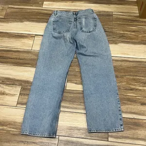 Topshop Women's Wide-Leg Jeans Blue Light Wash Size 29 thumbnail 7