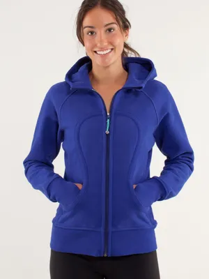 LULULEMON Scuba Hoodie Sweatshirt in Pigment Blue Full Zipper size‎ 10 thumbnail 2
