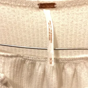 Free People Cream Button-Front Blouse thumbnail 2