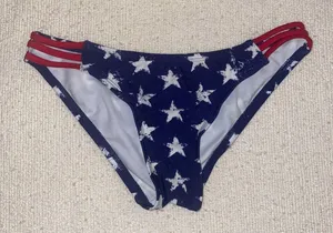 Target Patriotic 4th of July Stars & Stripes Bikini Set thumbnail 4