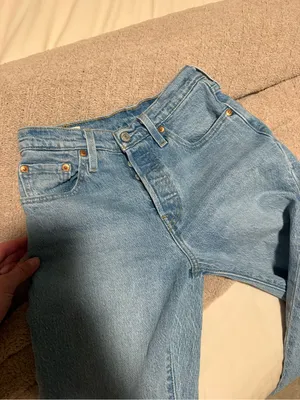 Levi's 501s skinny Women's Light Wash High-Rise Straight Jeans thumbnail 11