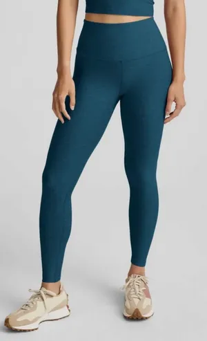BEYOND YOGA Spacedye Caught in the Midi Legging in Blue Gem sz. S thumbnail 1