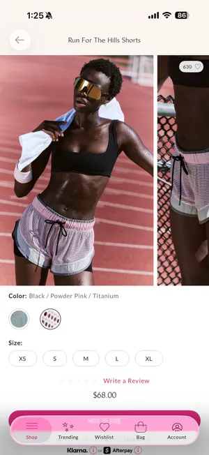 Free People movement Shorts thumbnail 3