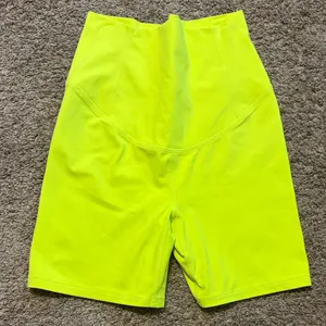 Free People Movement x‎ Hatch Never Better Neon Athletic Maternity Shorts Small thumbnail 2