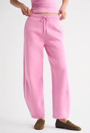 Abercrombie & Fitch High Rise Sunday Barrel Sweatpant thumbnail 1