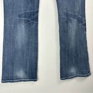 Miss Me Irene Bootcut Jeans Sz 31 Womens Distressed Faded Stitch Denim thumbnail 14