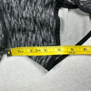 Lululemon Speed Up Shorts Women’s Size 4 Black Gray Space Dye Running Athletic thumbnail 9