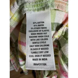 Crown & Ivy Mini Babydoll Dress XS Plaid thumbnail 3