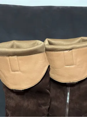 LounDen Brown Suede Western Boots — Cowboy Style — Women’s Size 8.5 thumbnail 5