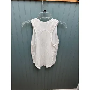 Lululemon Women's White‎ Racerback Tank Top Breathable Athletic Workout thumbnail 2