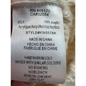 Anthropologie Greylin Dory Sweater Women's Size Small Cream‎ Chunky Knit #RR-1 thumbnail 4