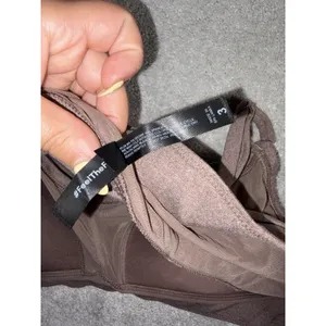 Torrid Lightly Lined Smooth Cross Front Bralette Size 3 Brown thumbnail 8