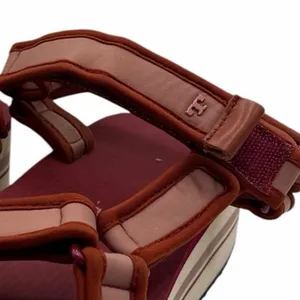 Tory Burch Sport Strappy Sandal Pink Magnolia Loganberry Size 9.5 Y2K Athleisure thumbnail 7