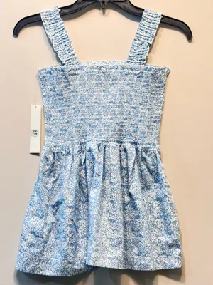 Aqua 100% cotton tank top size medium nwt thumbnail 2